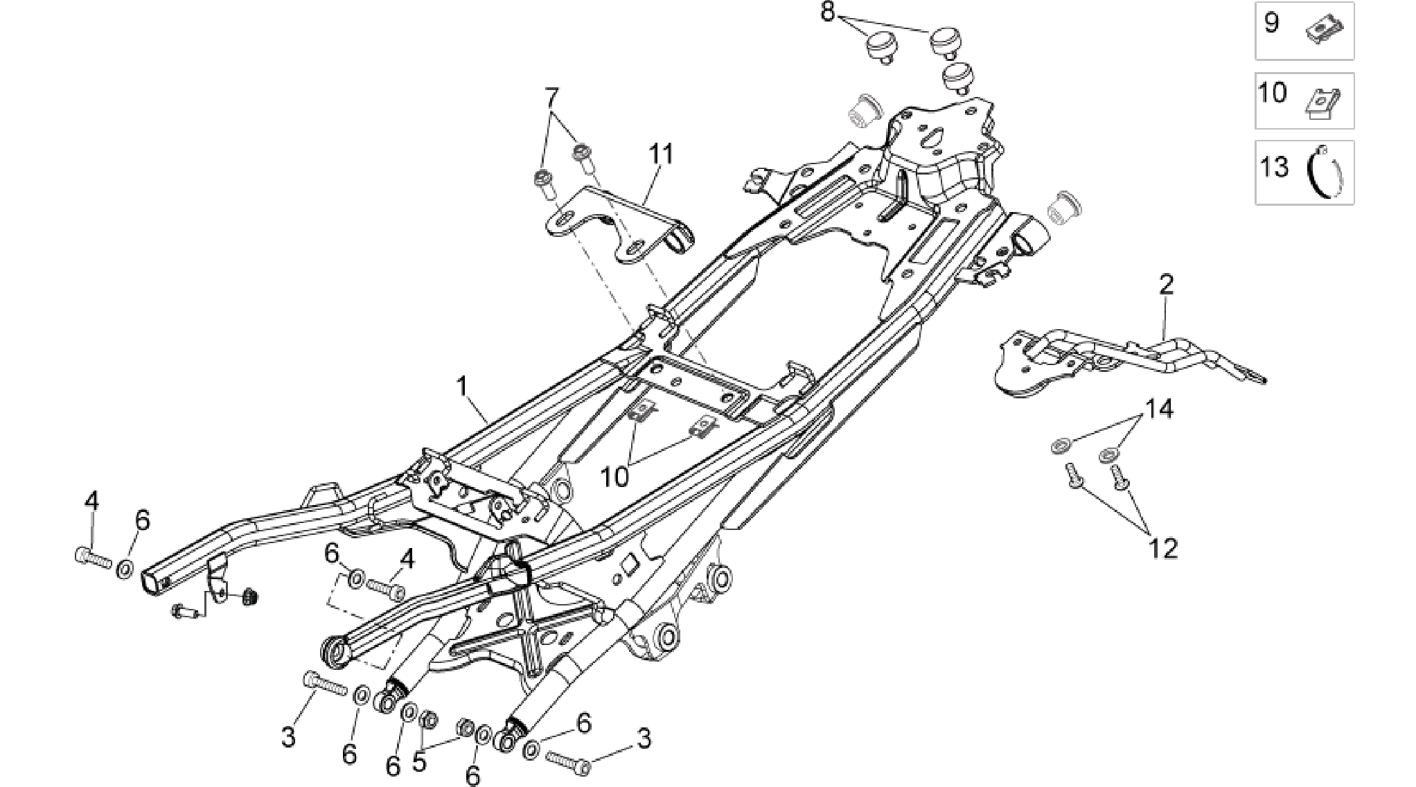 Saddle support