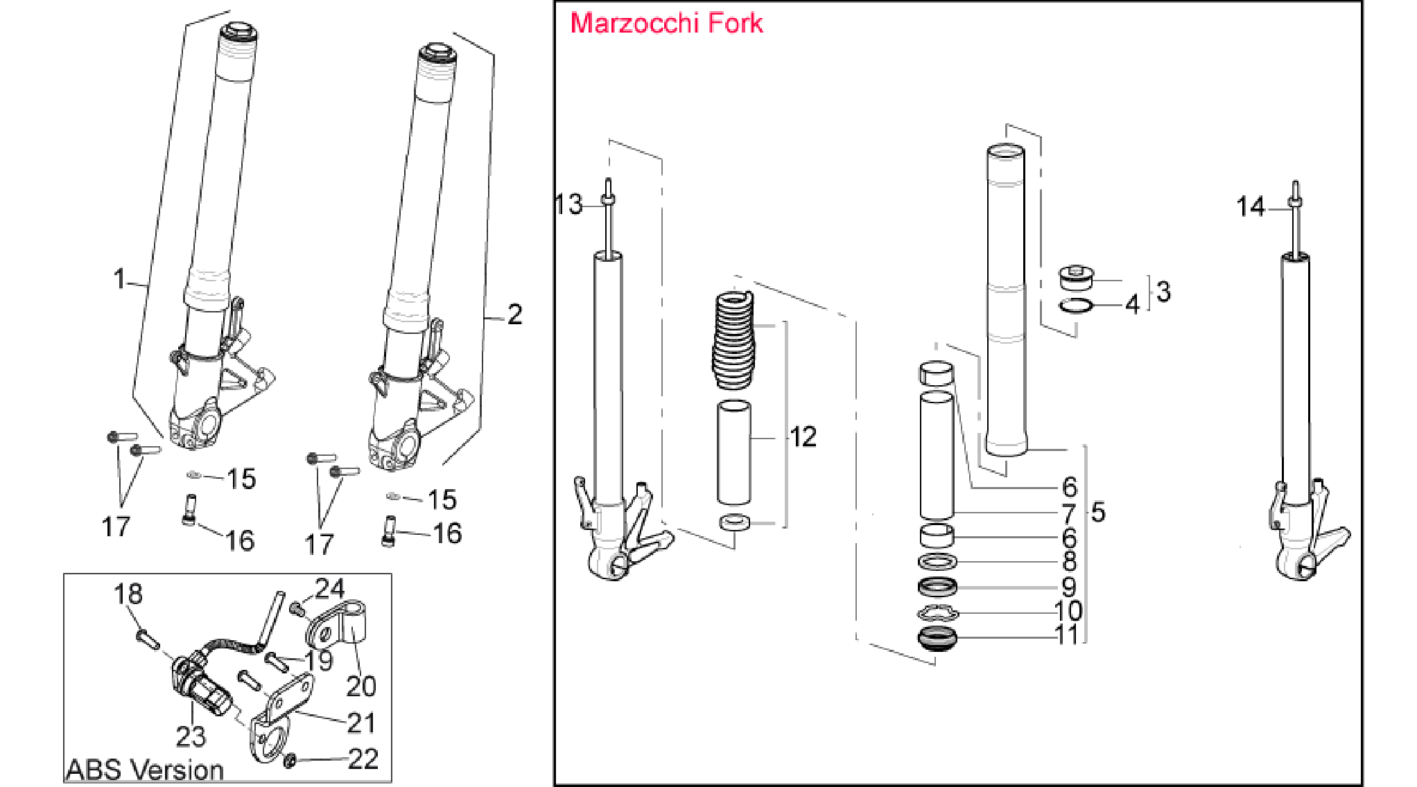 Fron fork II