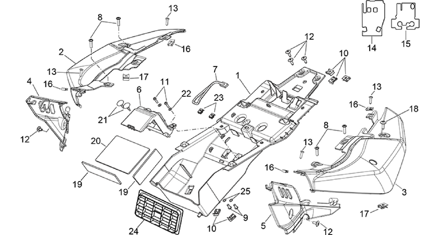 Rear body I
