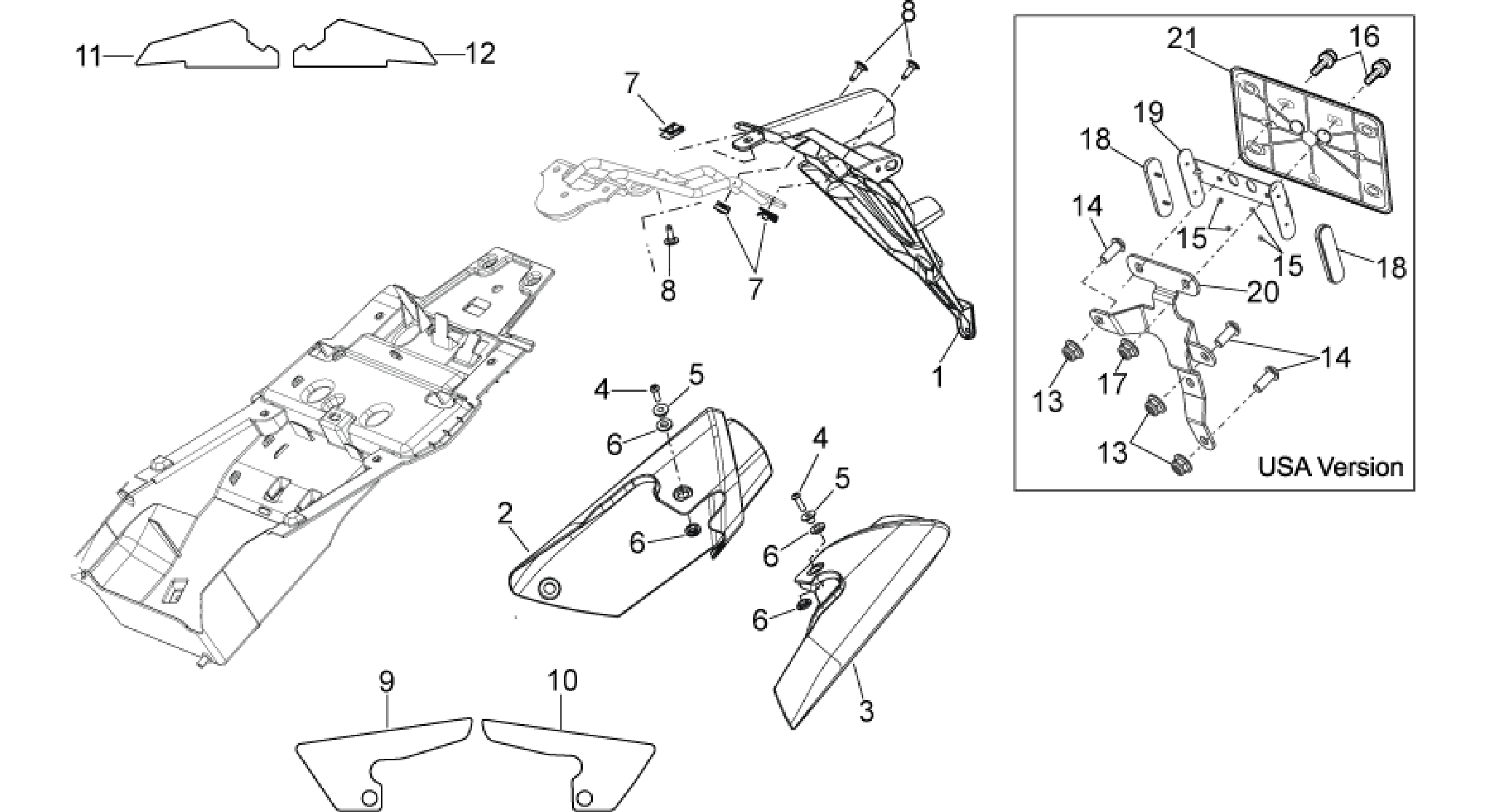 Rear body III