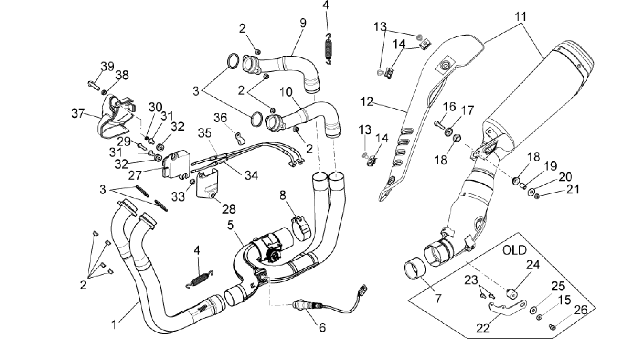 Exhaust pipe I