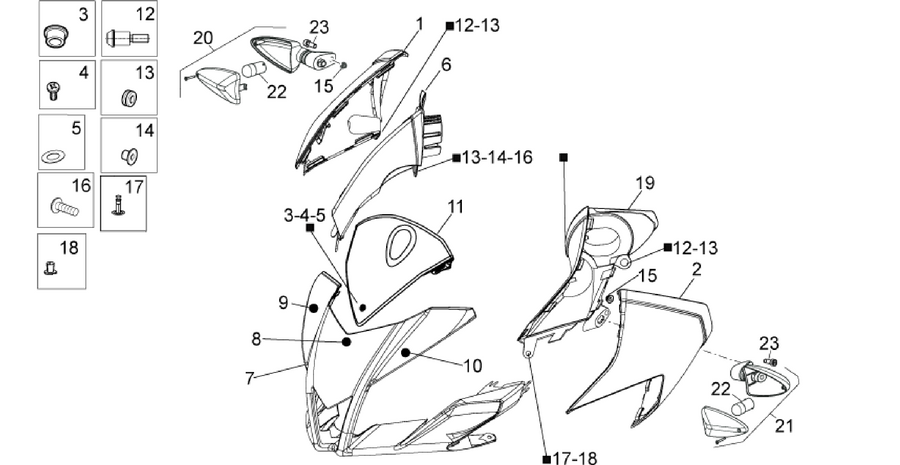 Front body I