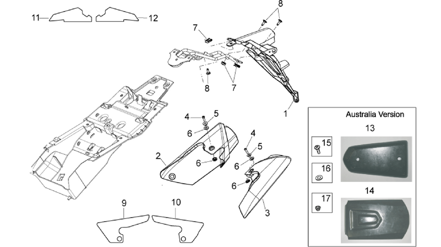 Rear body III