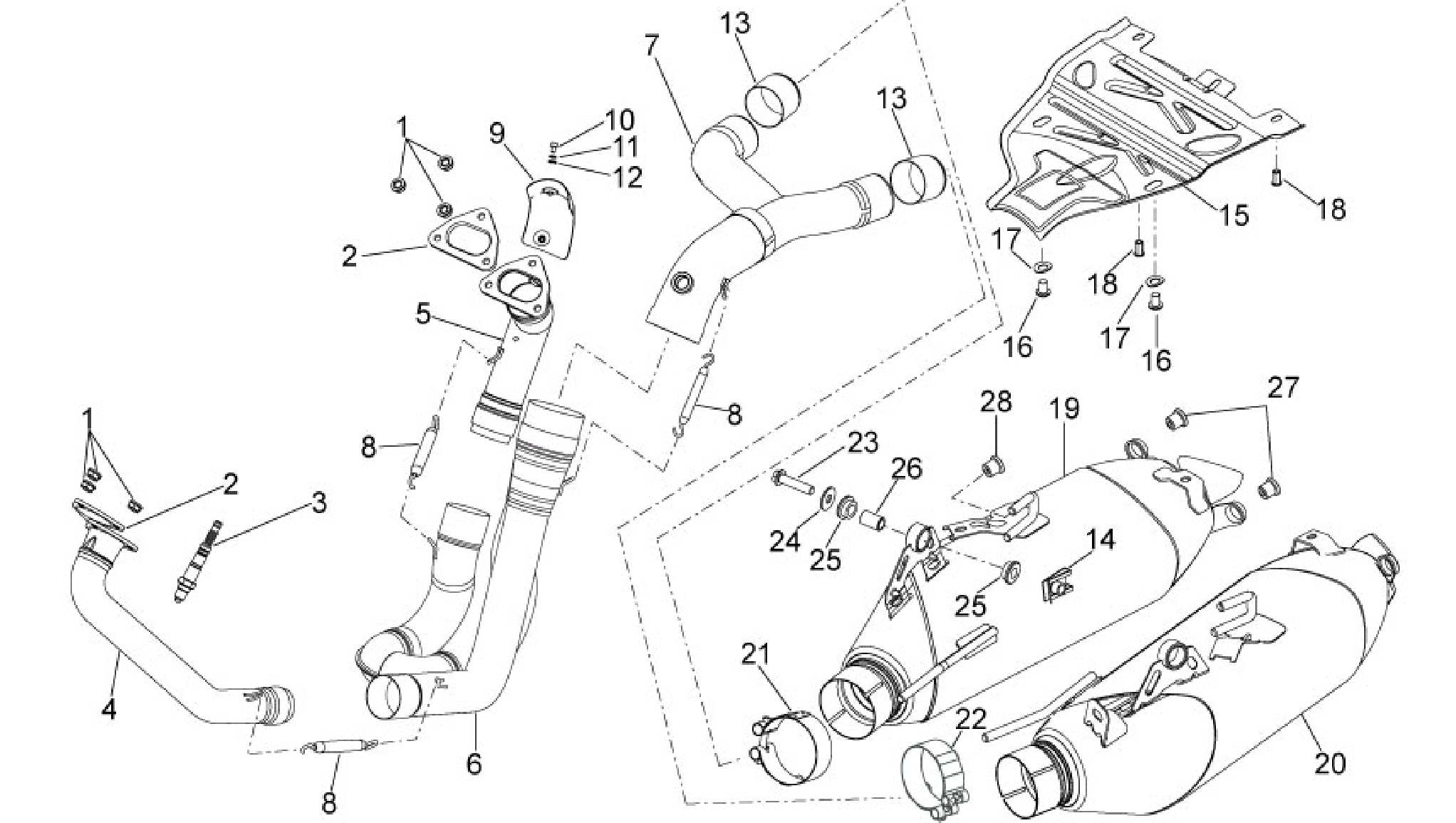 Exhaust unit