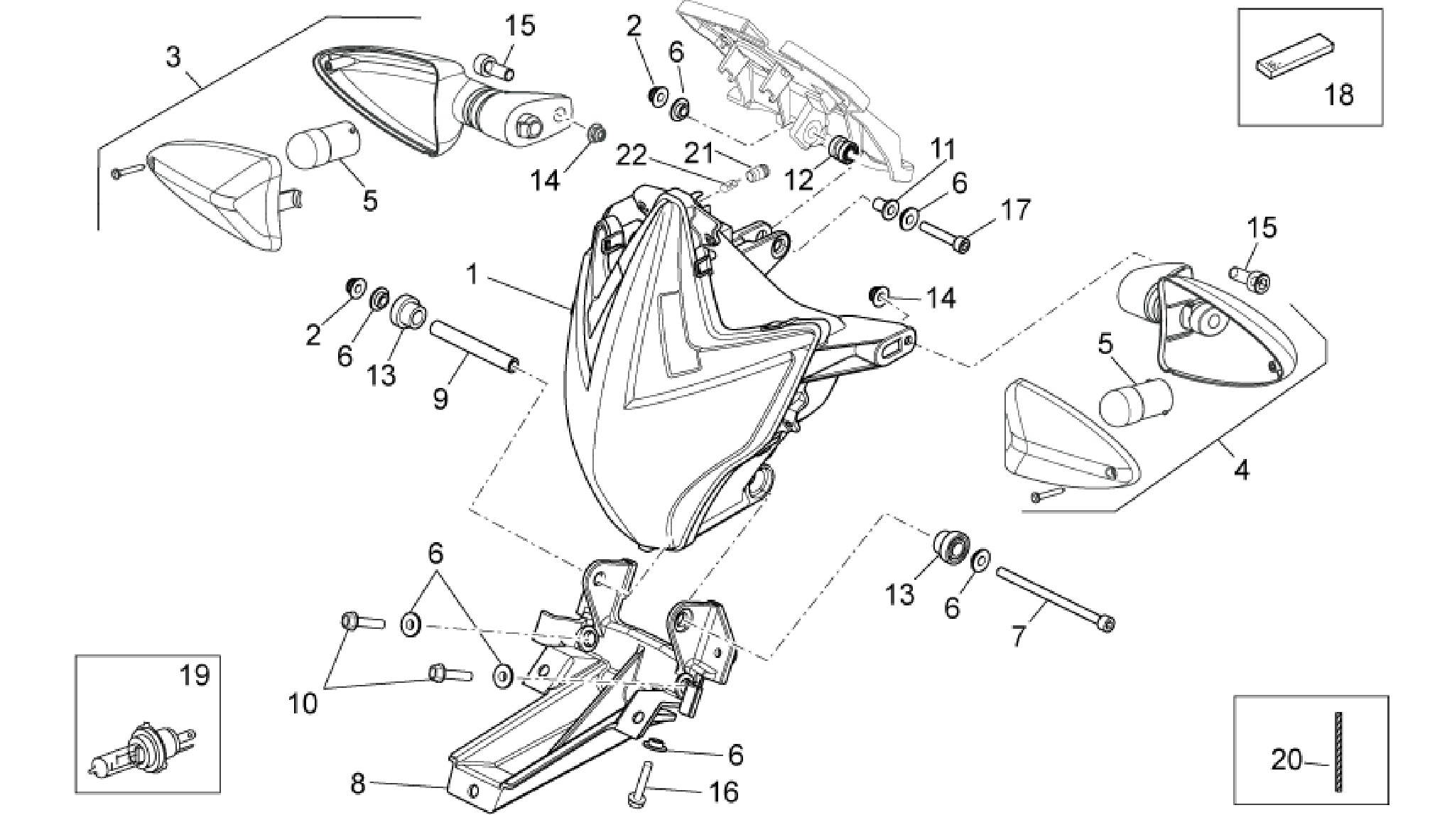 Front headlamps