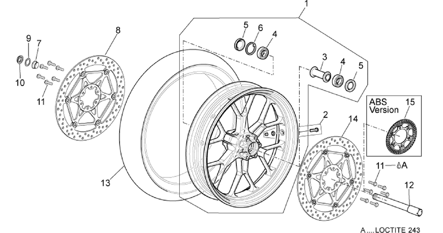 Front wheel