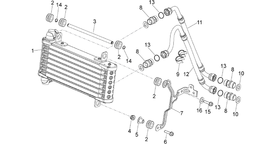 Oil radiator