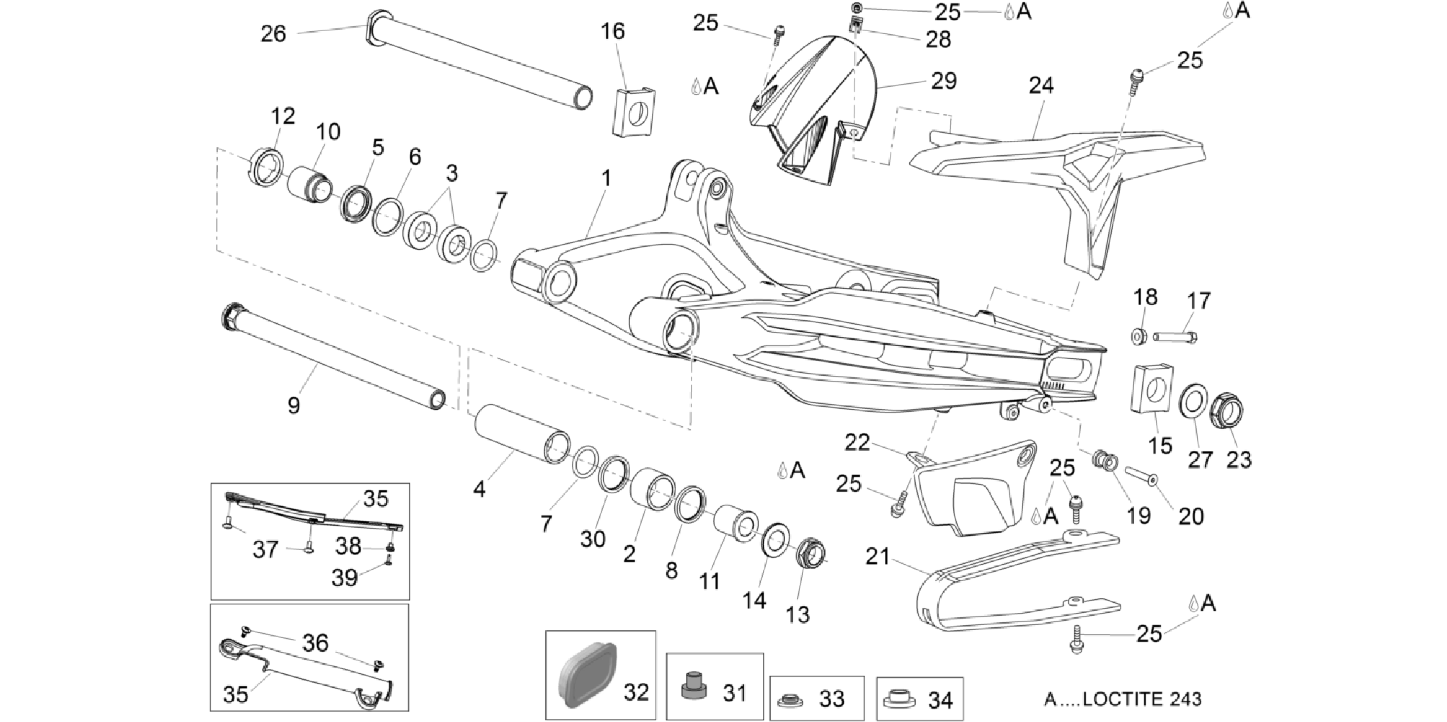 Swing arm