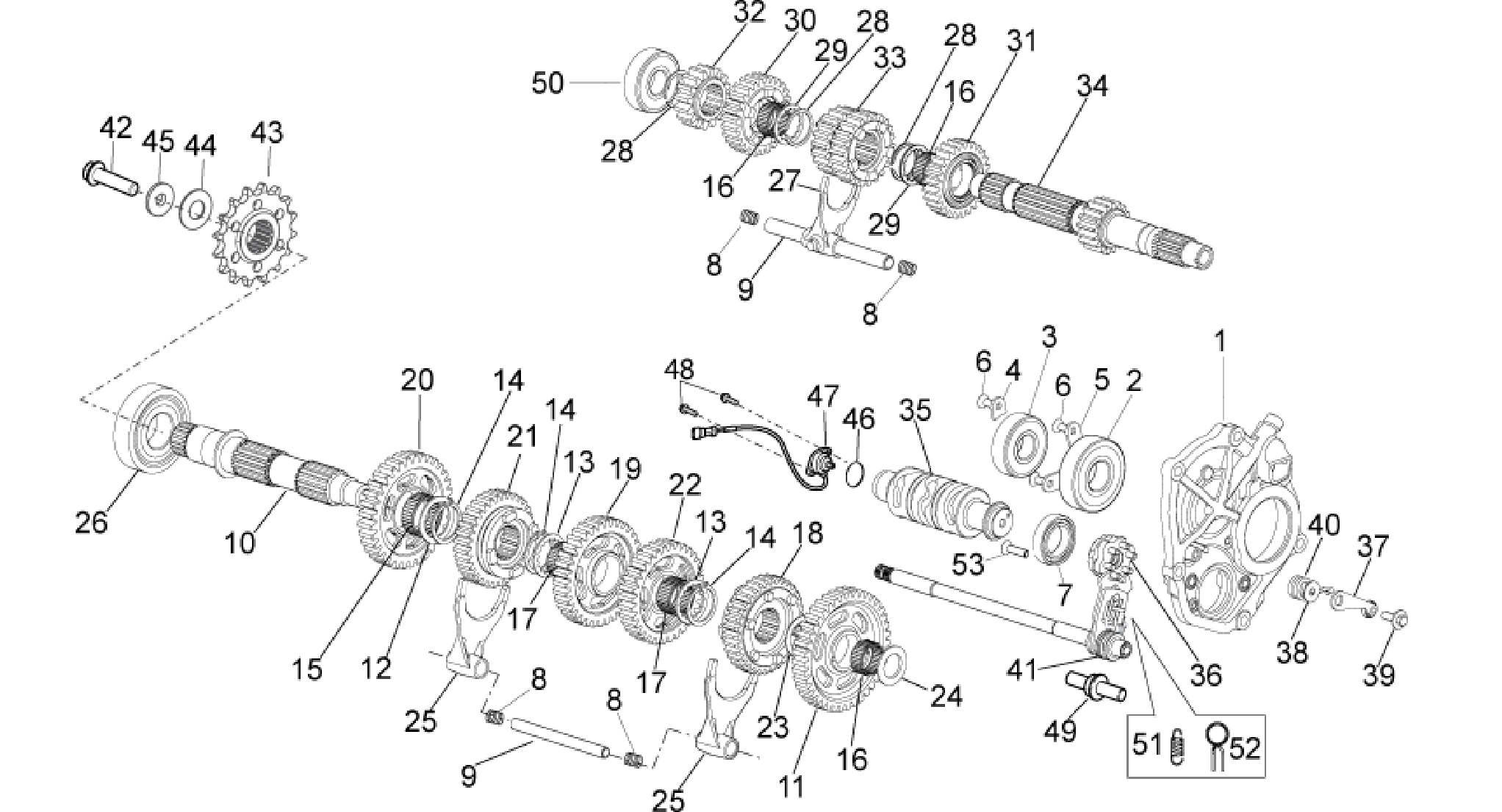 Gear-box components