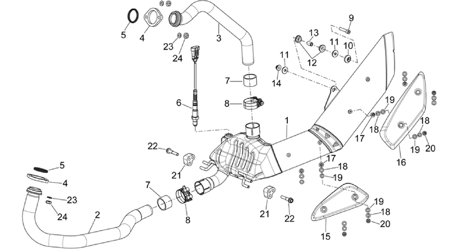 Exhaust unit