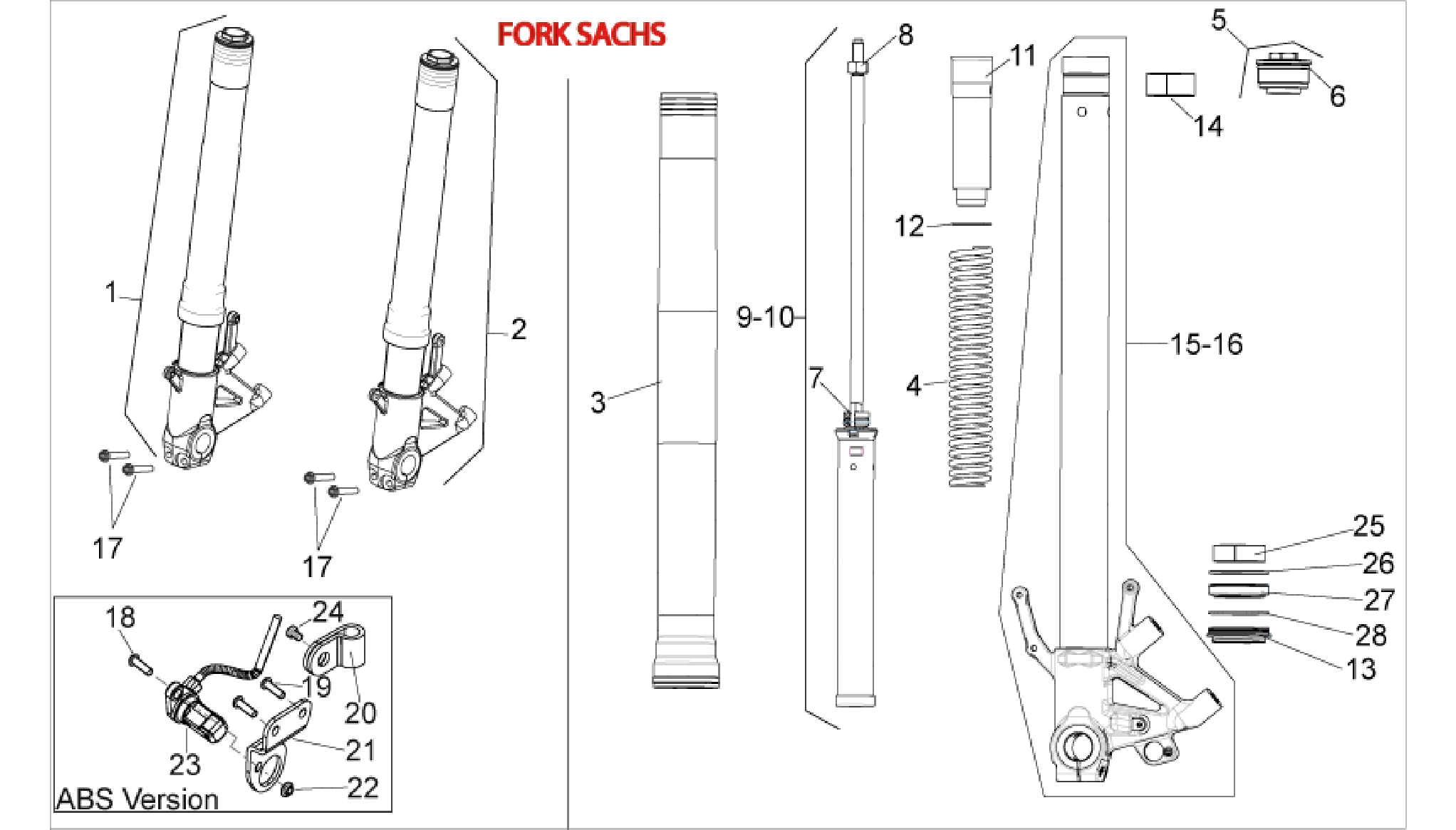 Front fork III