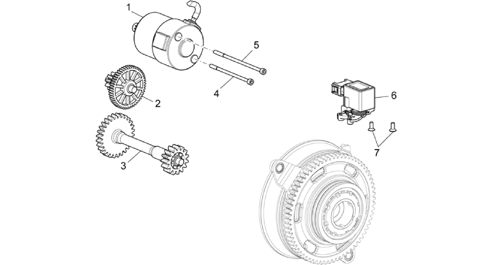 Gear box selector