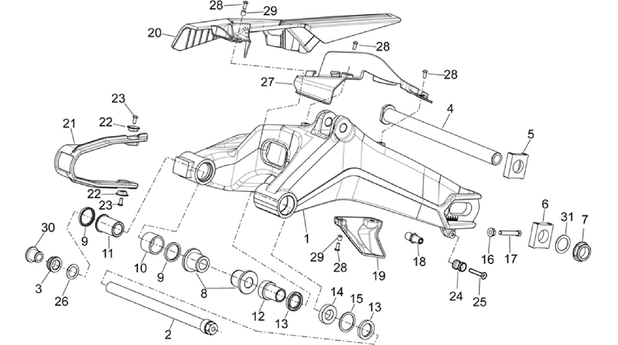 Swing arm