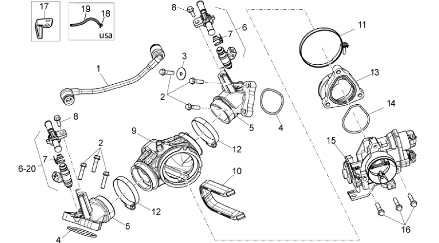Throttle body