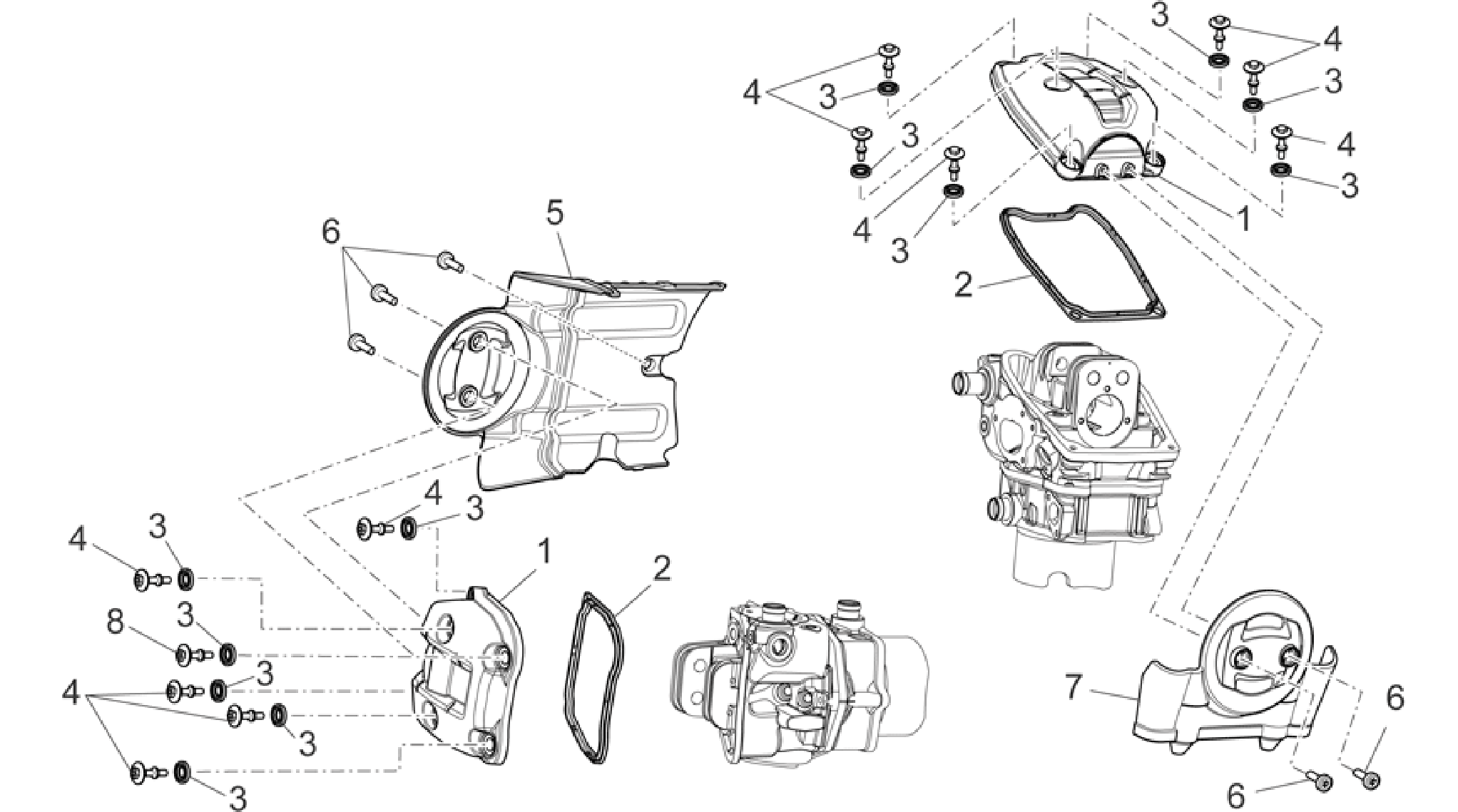 Valves cover