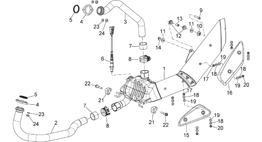 Exhaust unit