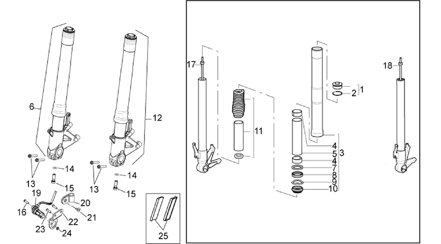 Fron fork II