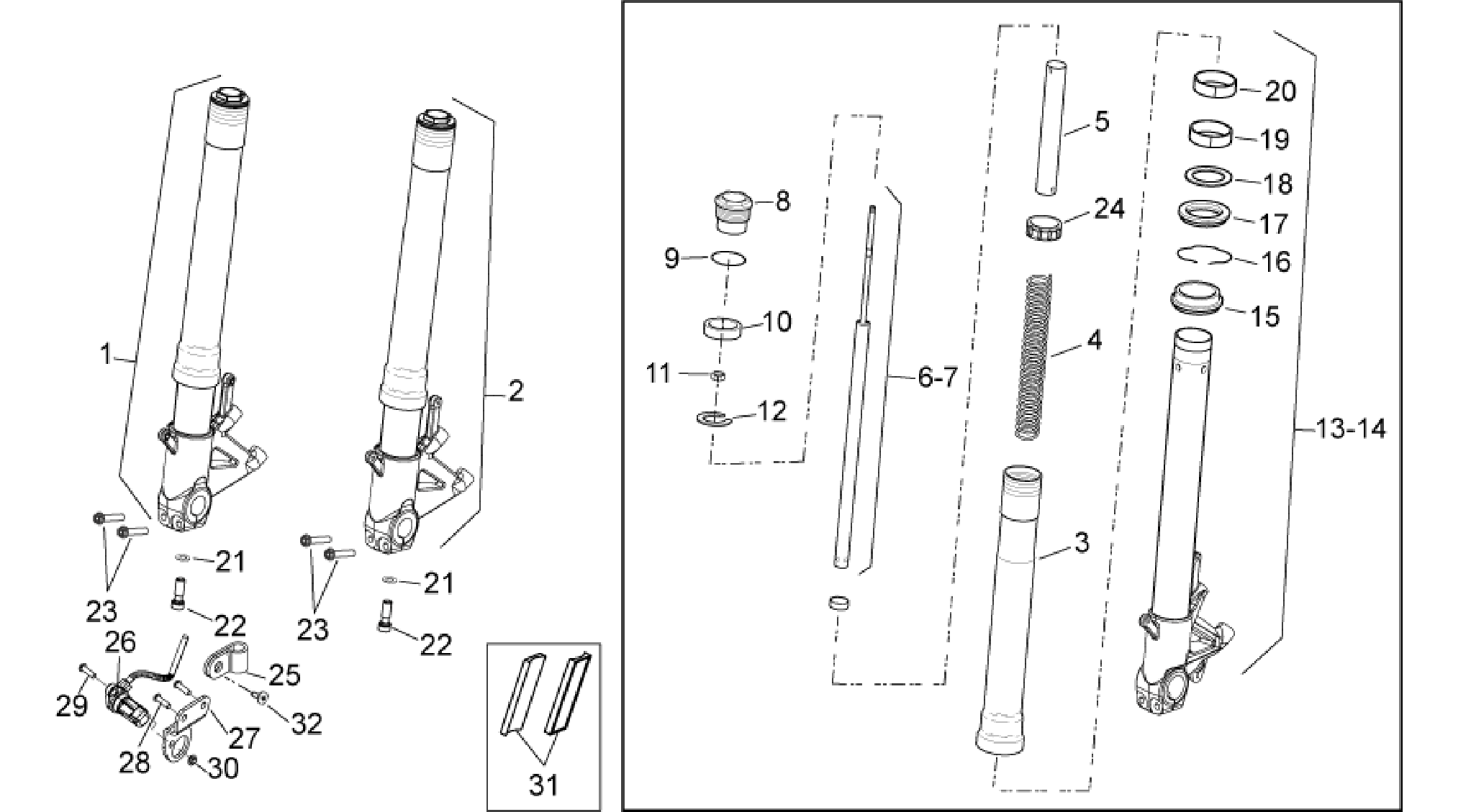Front fork