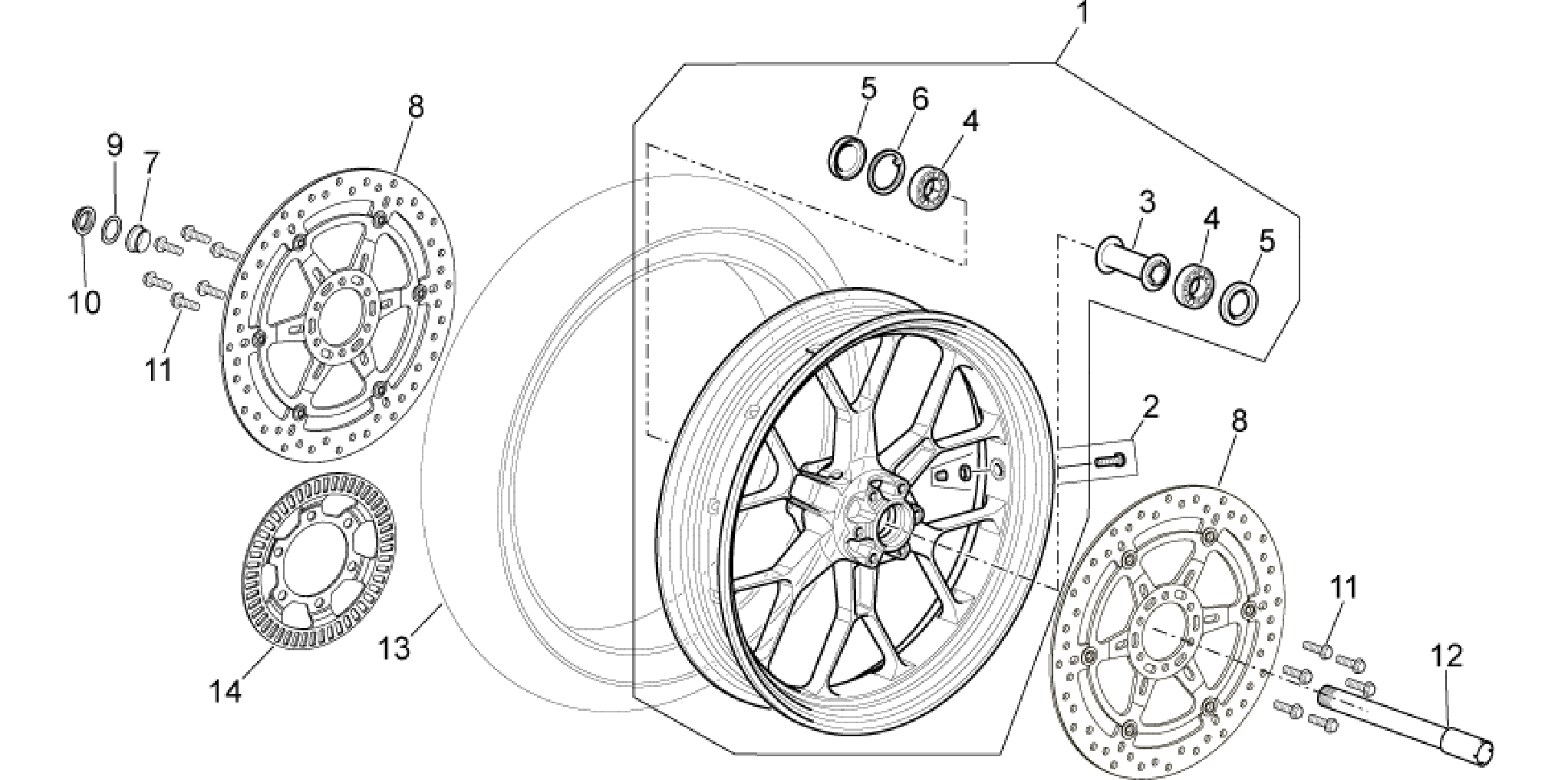 Front wheel