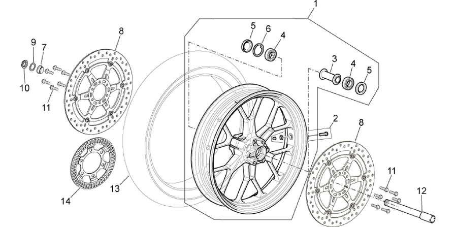 Front wheel