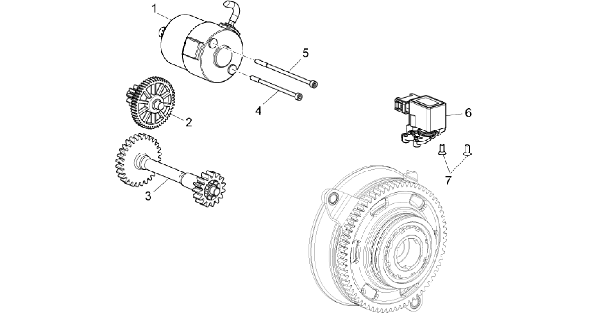 Gear box selector