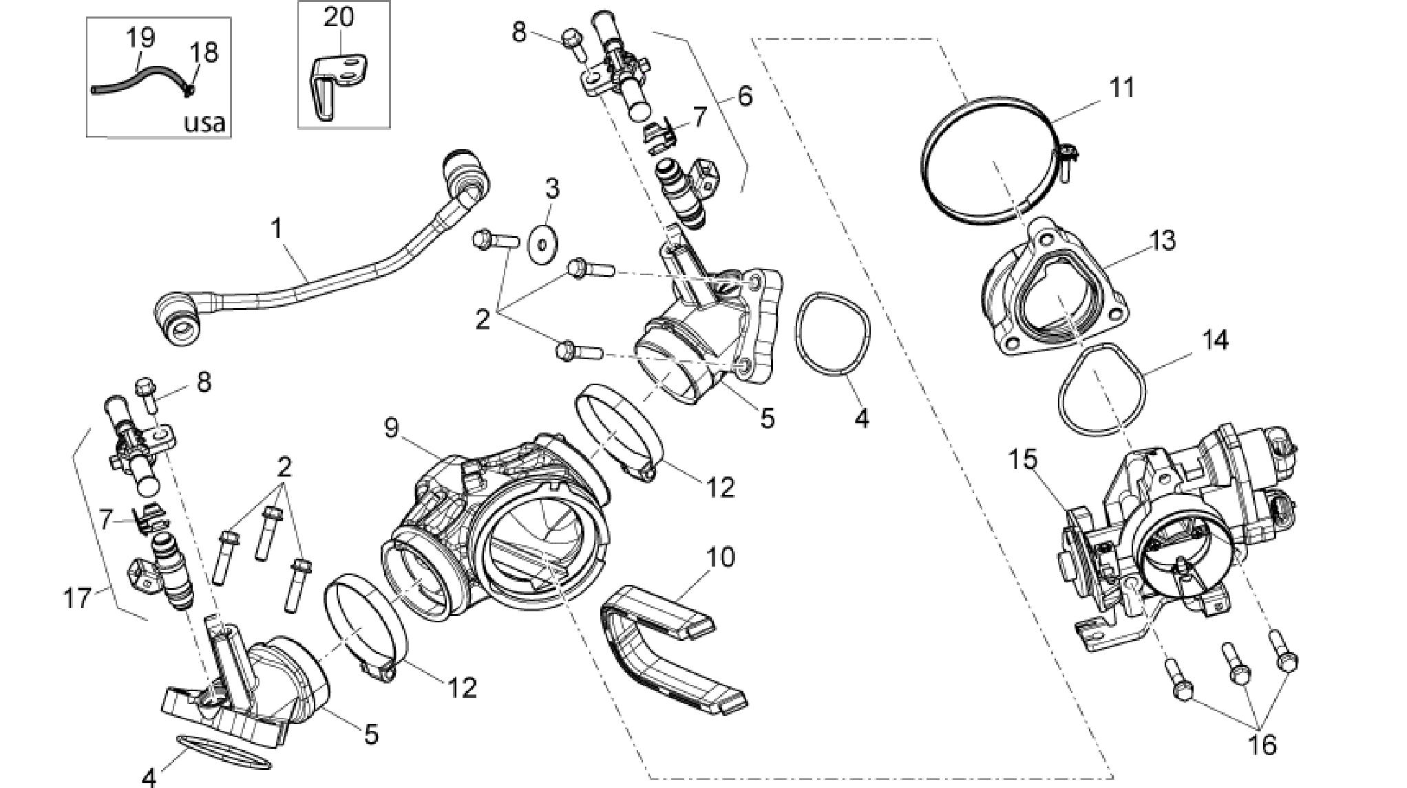 Throttle body