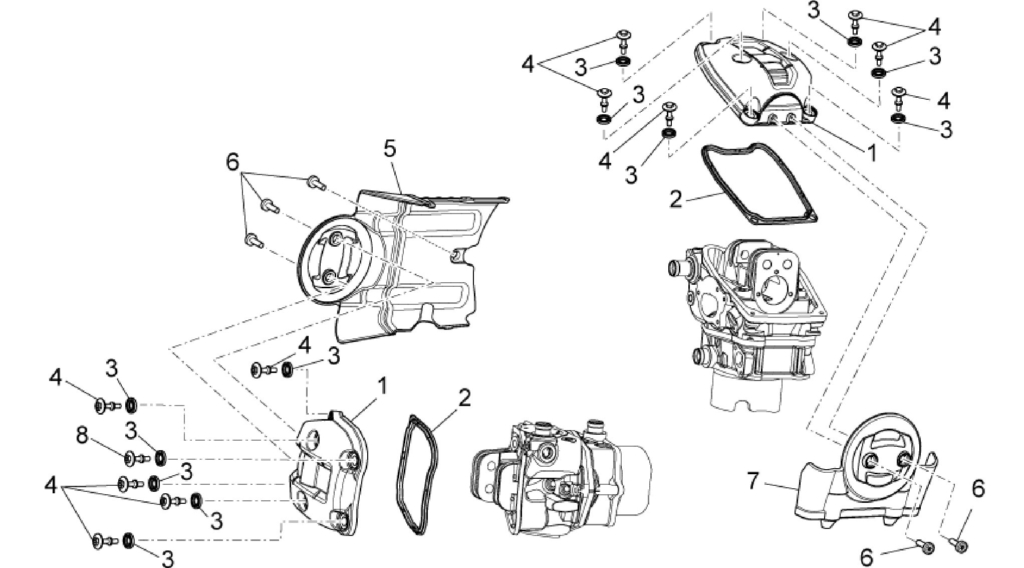 Valves cover
