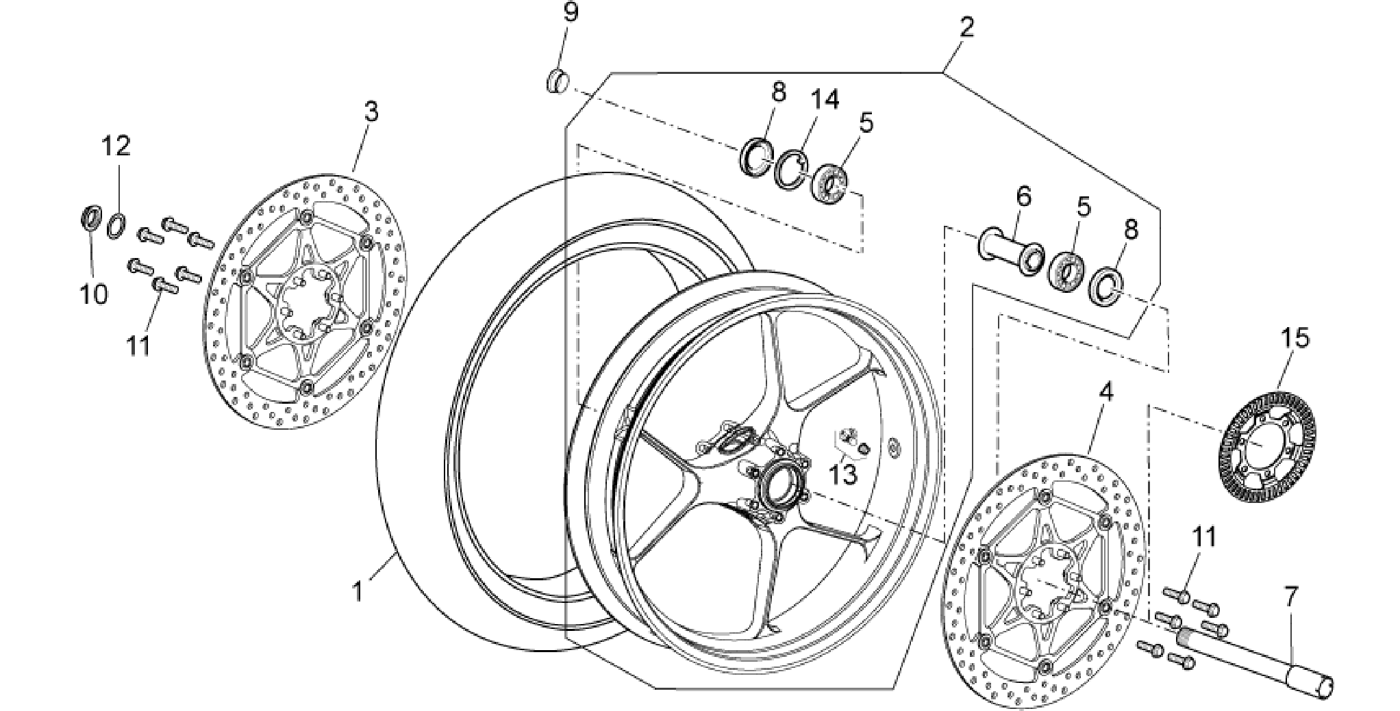 Front wheel