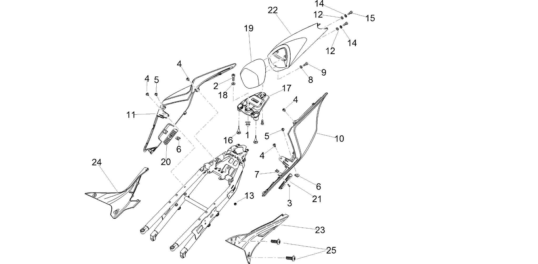 Rear body I