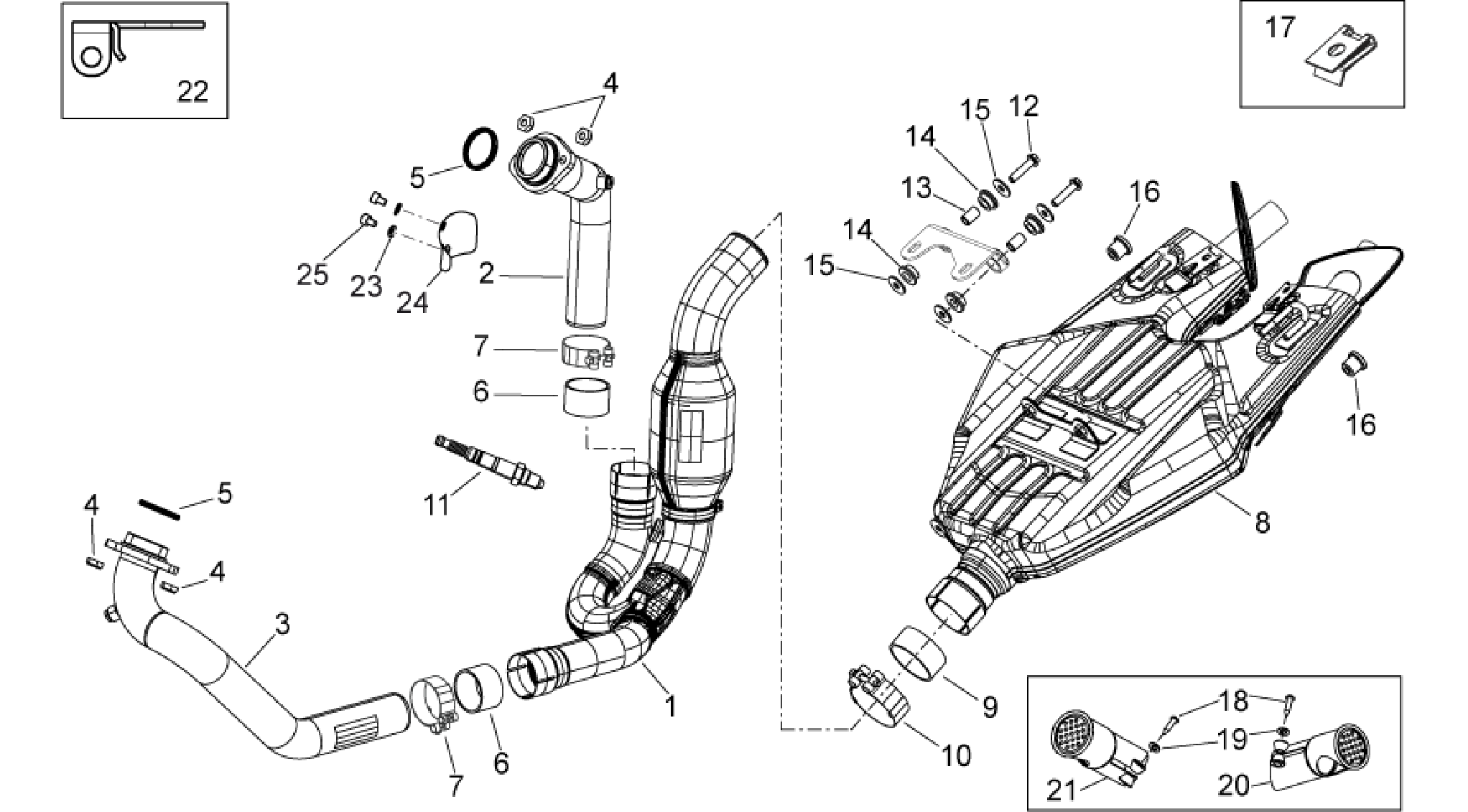 Exhaust unit