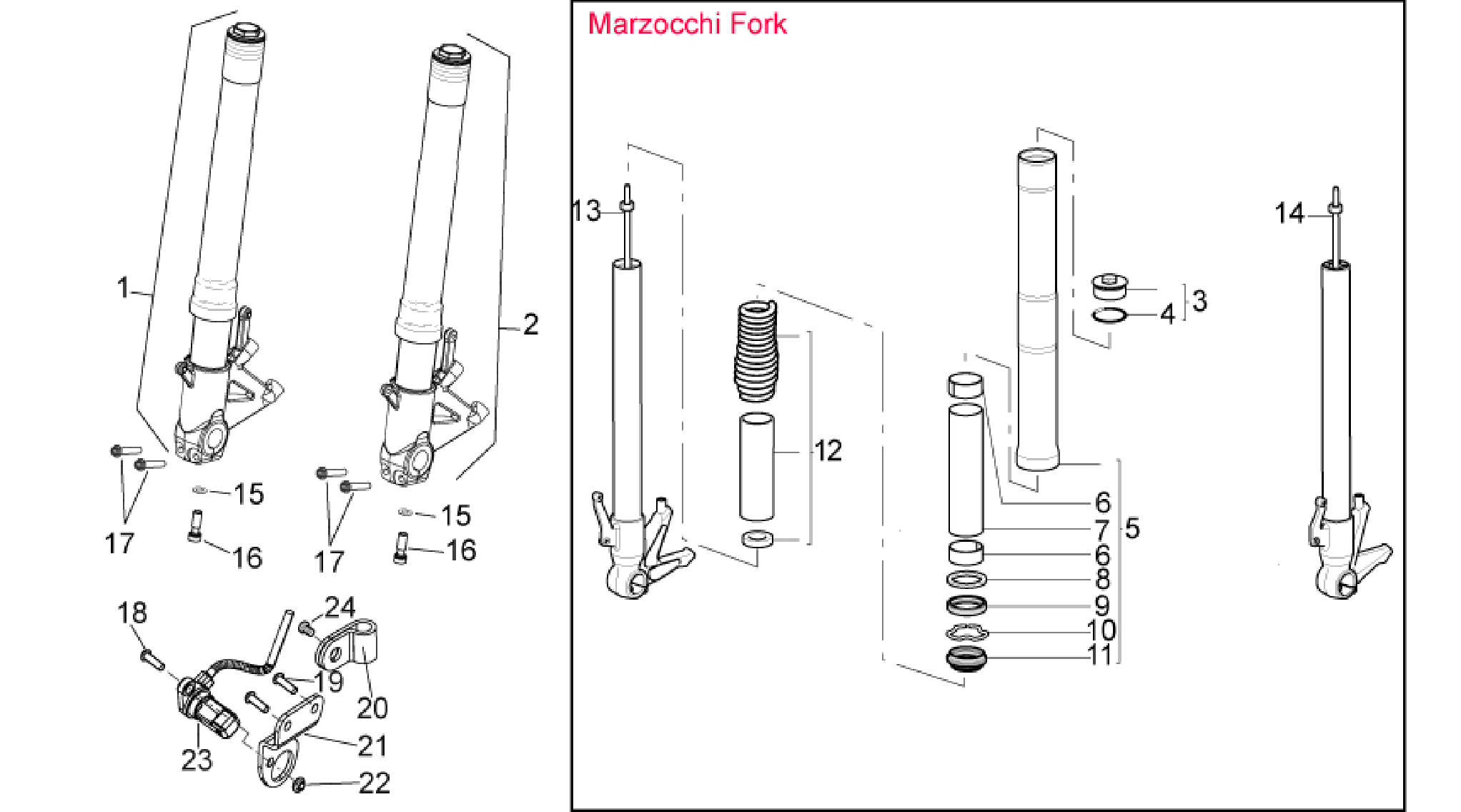 Fron fork II