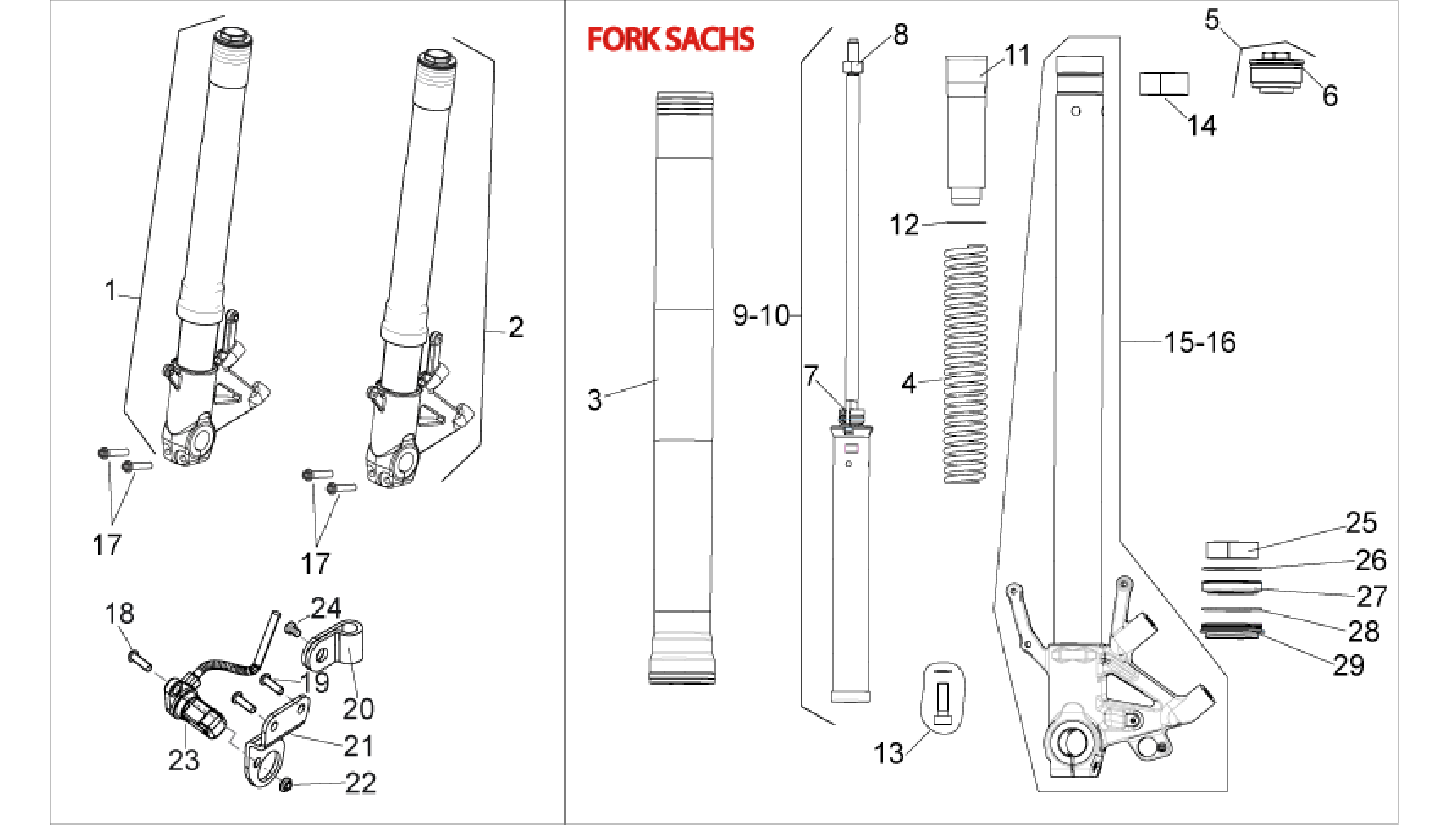 Front fork III