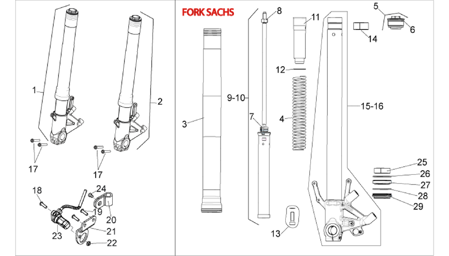 Front fork III