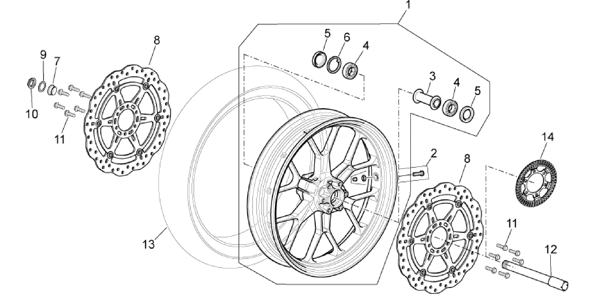 Front wheel