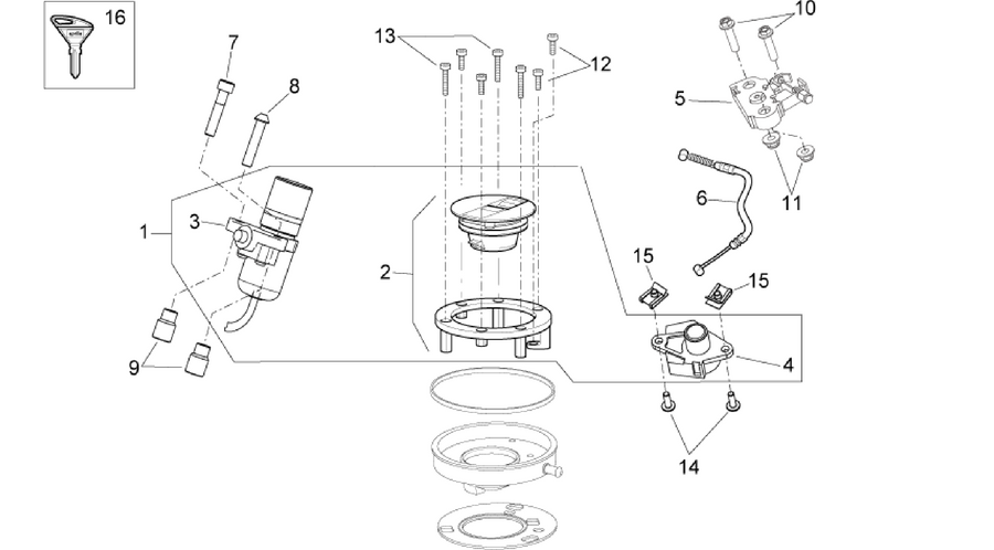 Lock hardware kit