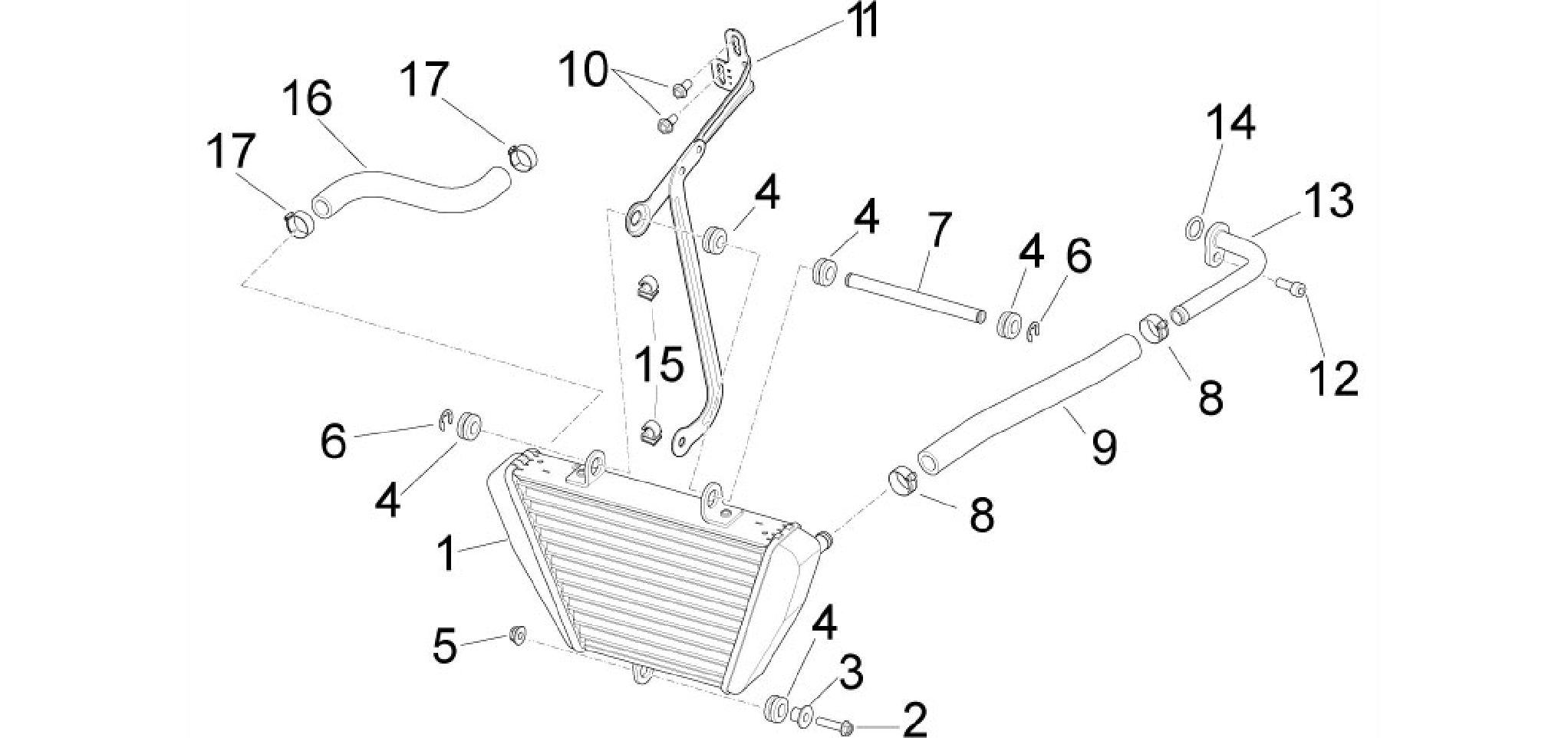 Oil radiator