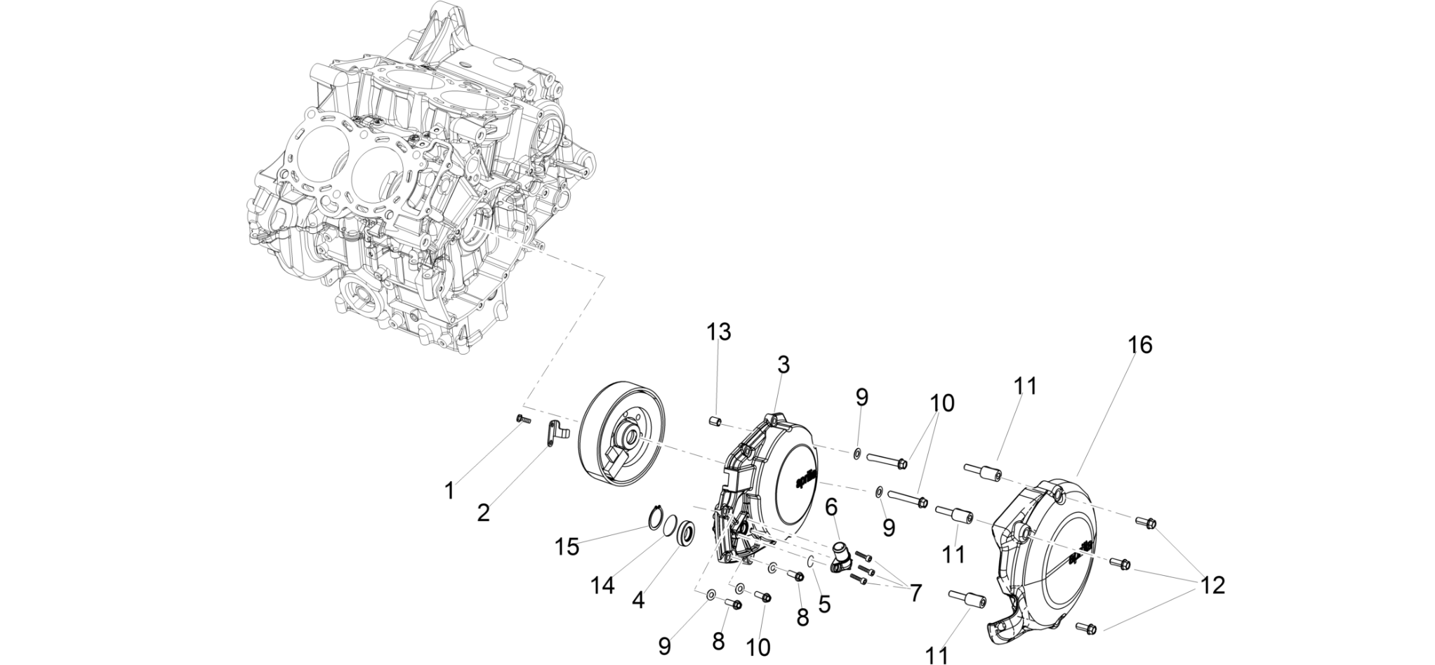 Flywheel cover