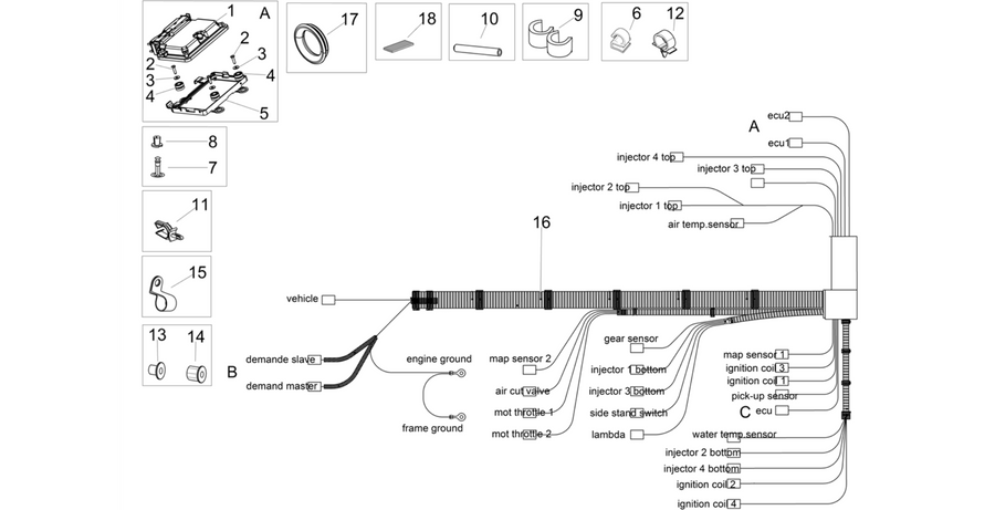 Central electrical system