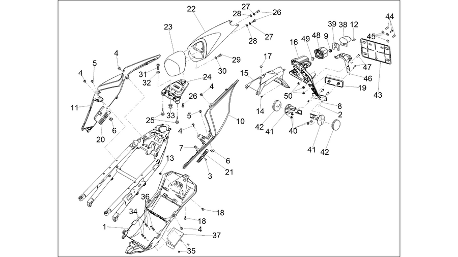 Rear body