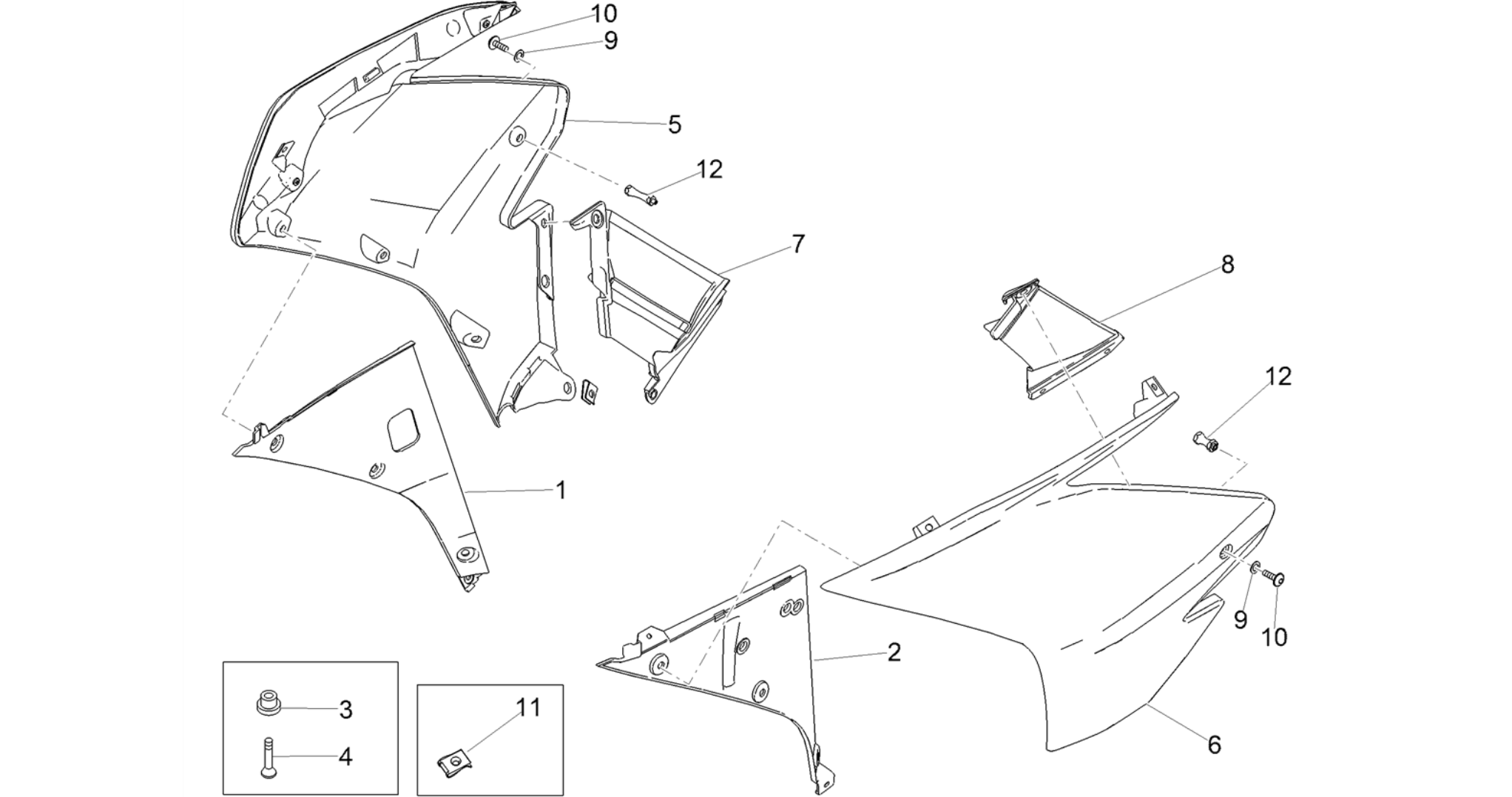 Side fairing