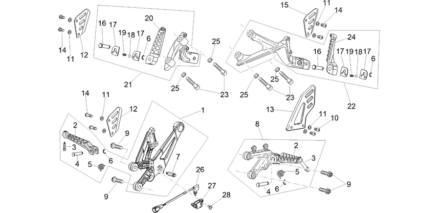 Foot rests
