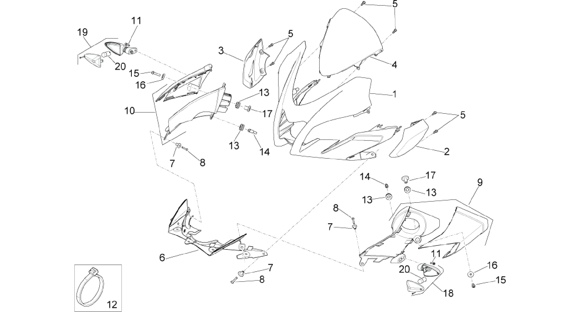 Front body I