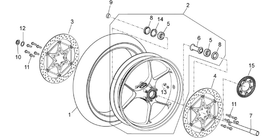 Front wheel