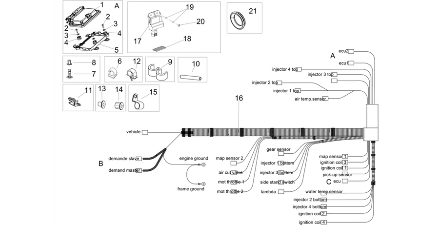 Central electrical system