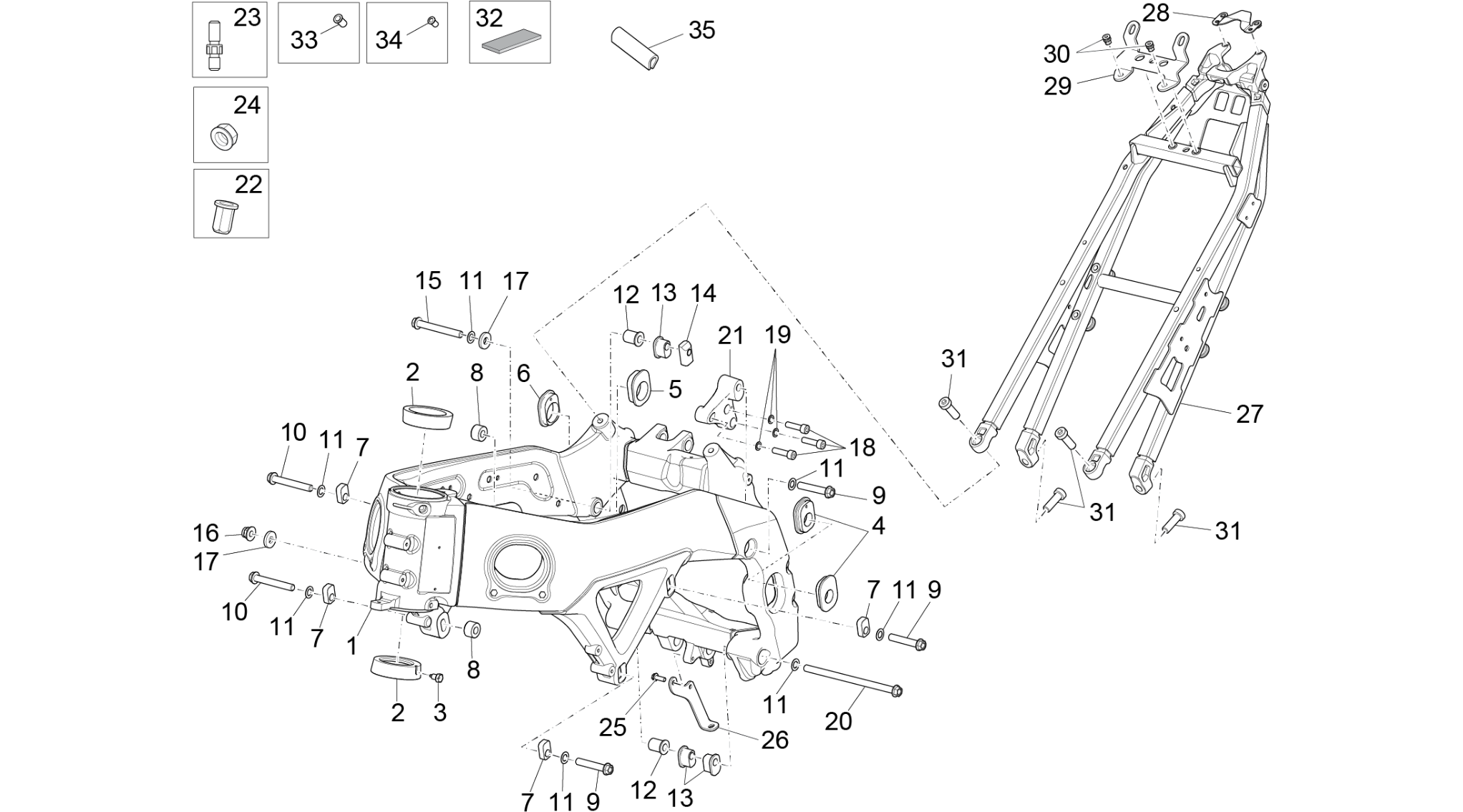 Frame/bodywork