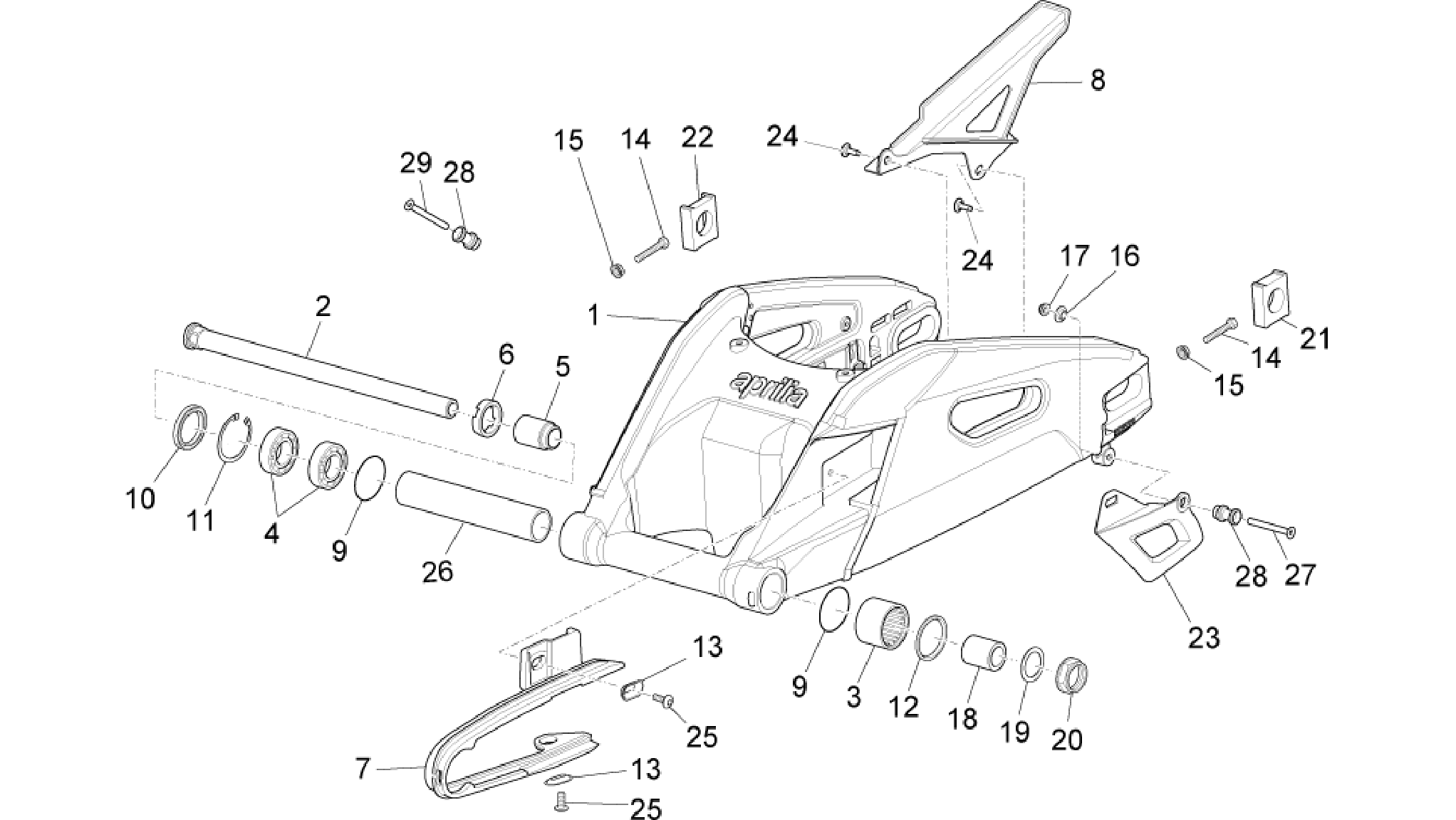 Swing arm