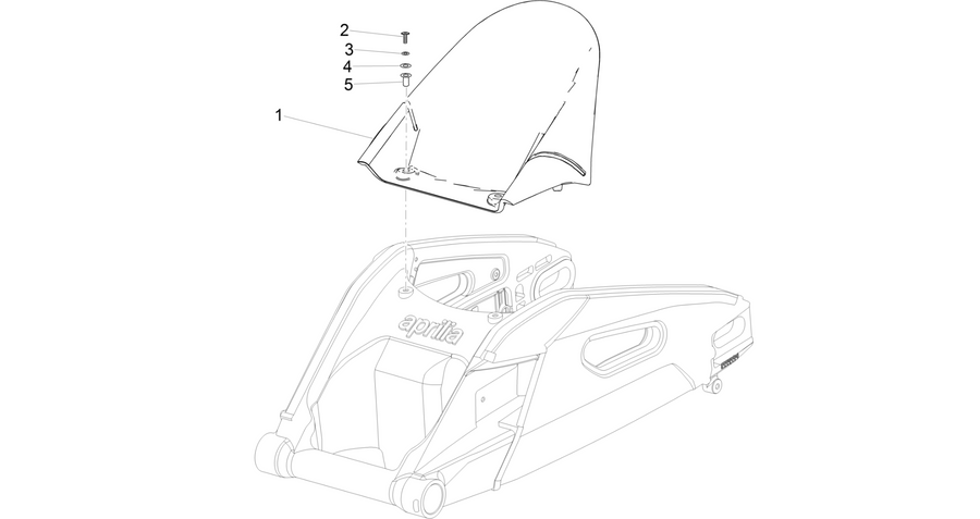 Rear mudguard