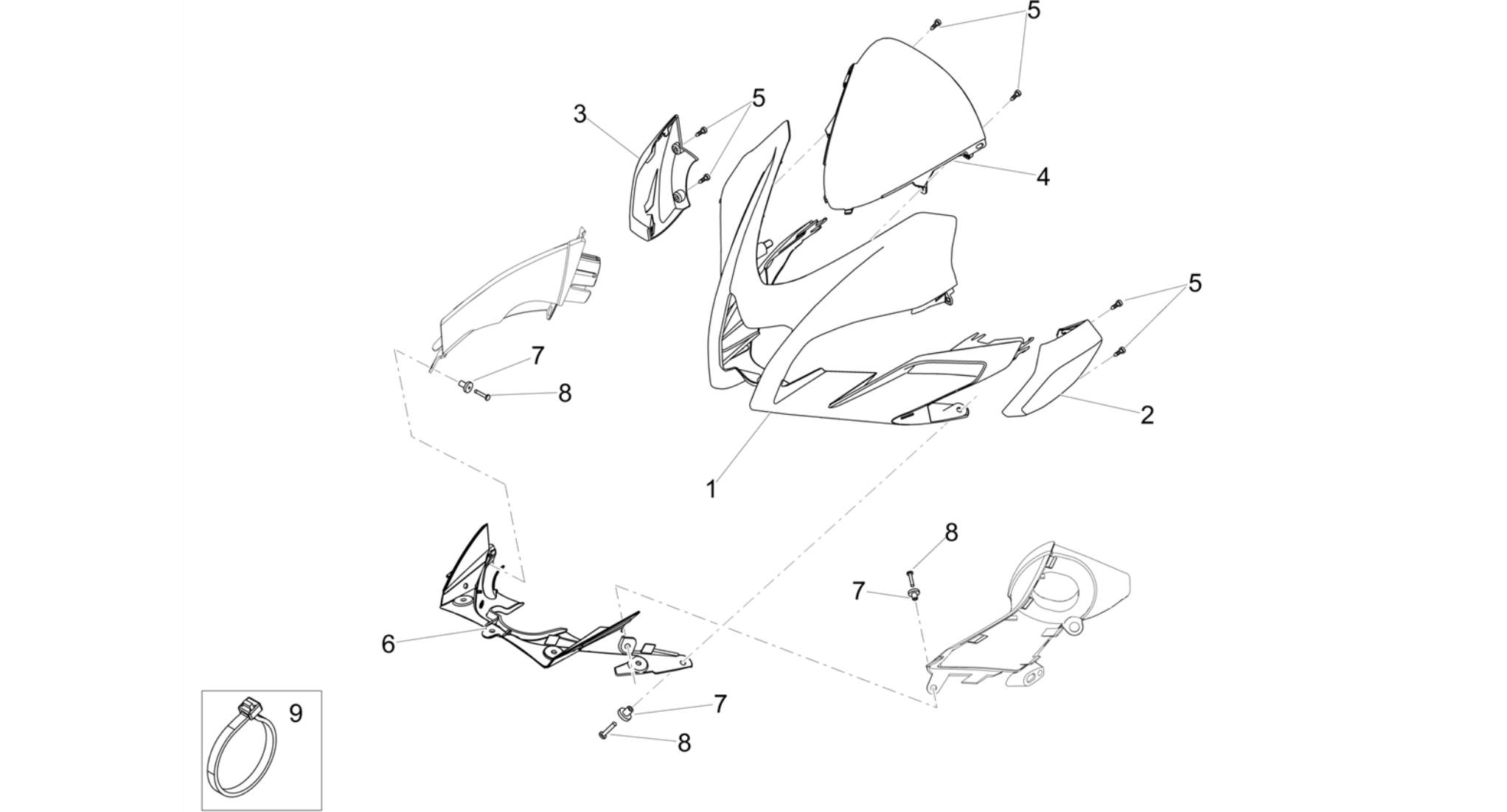 Front fairing