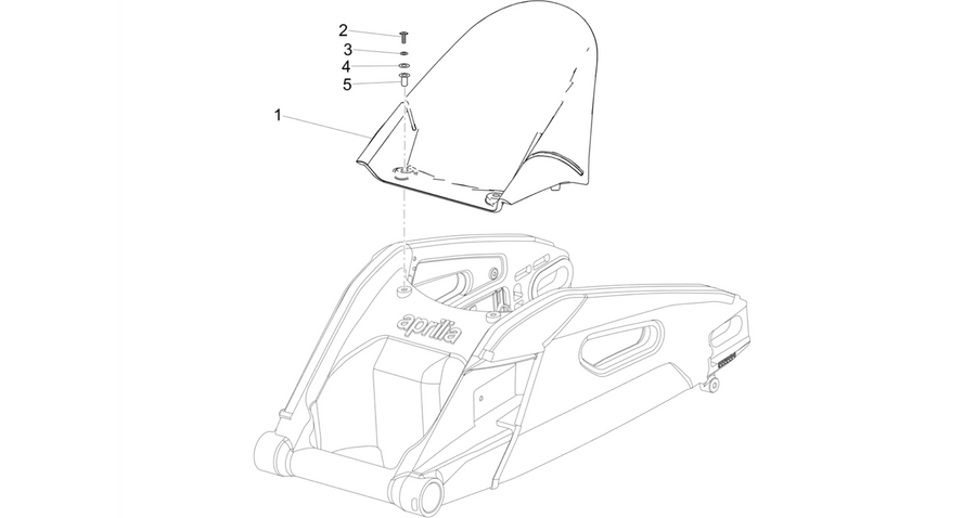 Rear mudguard