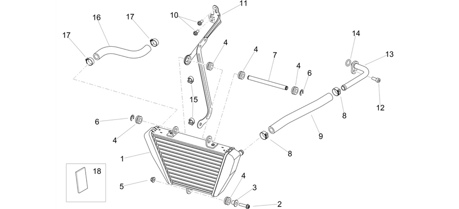 Oil radiator